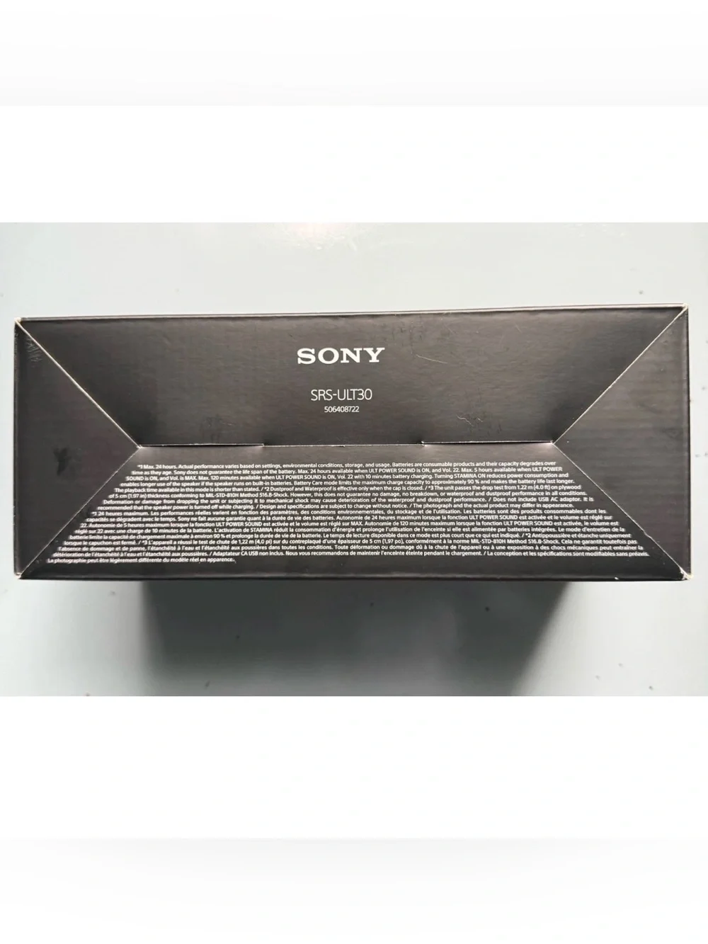 Sony ULT Field 3 Bluetooth Speaker - White